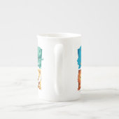 TASSE EN PORCELAINE HARRY POTTER™ | MAISONS DE PÉPÉES HOGWARTS™ (Dos)