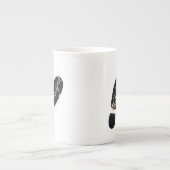 Tasse En Porcelaine Harry Potter | MISCHIEF MANAGED™ Mappage Empreinte (Devant)