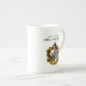 Tasse En Porcelaine Harry Potter | Professeur Hufflepuff personnalisé (Devant droit)