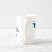 Tasse En Porcelaine Harry Potter | Typographie Silhouette RAVENCLAW™ (Dos)