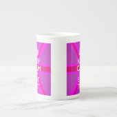 Tasse En Porcelaine Have Your Keep Calm Text on Pink Union Jack (Devant)
