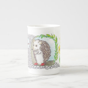Tasse En Porcelaine Hérisson chez lui
