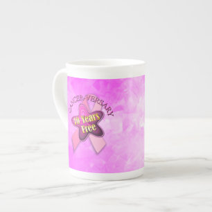 Tasse En Porcelaine Heureux cancer versary