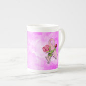 Tasse En Porcelaine Heureux cancer versary (Devant droit)