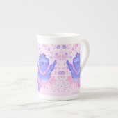 Tasse En Porcelaine Hippo Prima Ballerina - Bonne danseuse - (Devant droit)