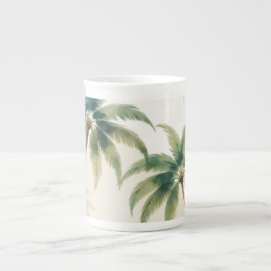 Tasse En Porcelaine Honolulu Voyage Hawaïen de style vintage
