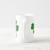 Tasse En Porcelaine Housse à quatre feuilles (Dos)