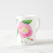 Tasse En Porcelaine Humingbird Et Hybiscus (Devant droit)