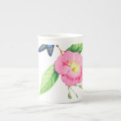 Tasse En Porcelaine Humingbird Et Hybiscus (Devant)