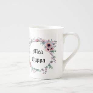 Tasse En Porcelaine Humoristique Floral Catholique Mea Cuppa
