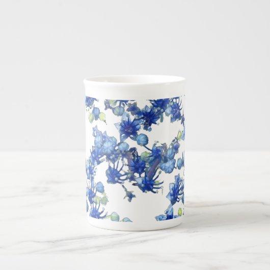 Tasse En Porcelaine hydrangea bgc transparent (Devant)