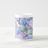 Tasse En Porcelaine Hydrangée (Devant)