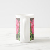 Tasse En Porcelaine Hydrangée rose (Dos)