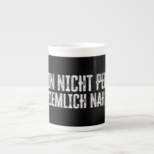 Tasse En Porcelaine Ich bin nicht perfekt - aber ziemlich nah dran!