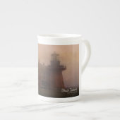 Tasse En Porcelaine Île Block (Devant droit)