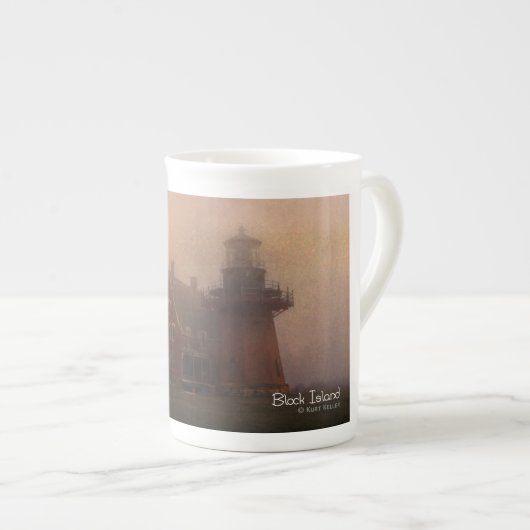 Tasse En Porcelaine Île Block (Devant droit)