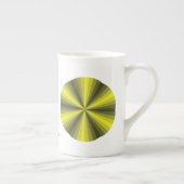 Tasse En Porcelaine Illusion optique Boue de spécialité jaune (Droite)