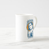 Tasse En Porcelaine Illustration de Leta Lestrange (Devant droit)