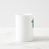 Tasse En Porcelaine Illustration Plante Fiddle Tree Maison de verdure (Devant)
