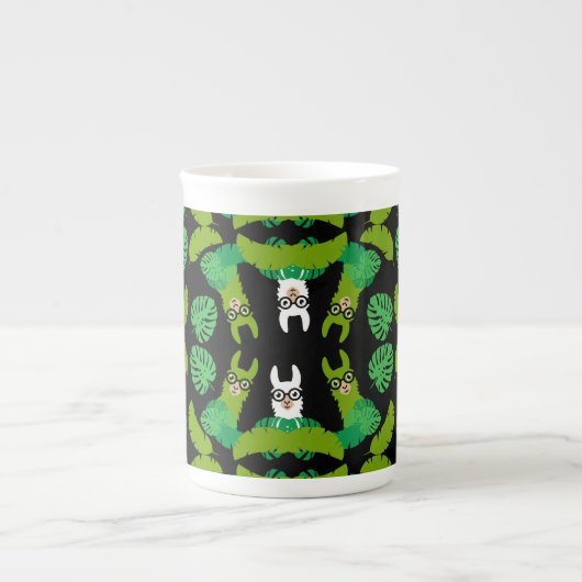 Tasse En Porcelaine Impression à thème Llama (Devant)