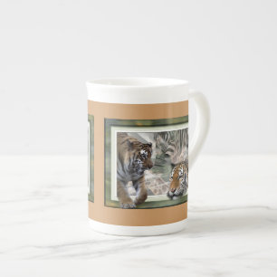 Tasse En Porcelaine Impression de la jungle primitive