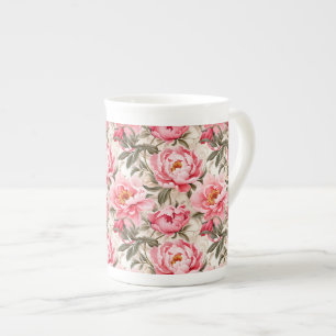 Tasse En Porcelaine Impression florale