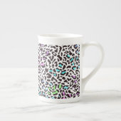 Tasse En Porcelaine Impression léopard pastel (Droite)