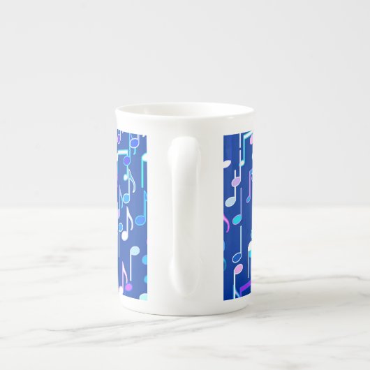 Tasse En Porcelaine Impression musicale - indigo blue, multi (Dos)