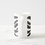 Tasse En Porcelaine Impression Zebra (Dos)