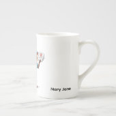 Tasse En Porcelaine Infirmière ayant une pause café (Droite)