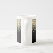 Tasse En Porcelaine Initiales Monogrammes pour filles Parties scintill (Dos)