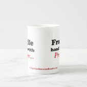 Tasse En Porcelaine Inspirationnel (Devant)