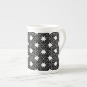Tasse En Porcelaine INV géométrique étoile (Devant droit)