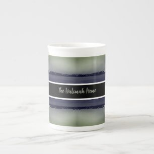 Tasse En Porcelaine Irak vintage Bagdad fleuve forat 1970