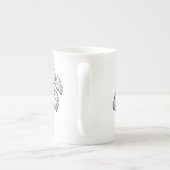 Tasse En Porcelaine Iris (Dos)