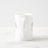 Tasse En Porcelaine Iris (Dos)