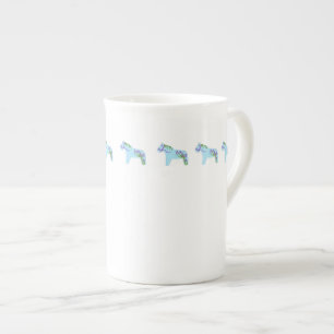Tasse en porcelaine Iris Cheval Bone