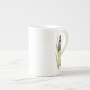Tasse En Porcelaine Iris flowers