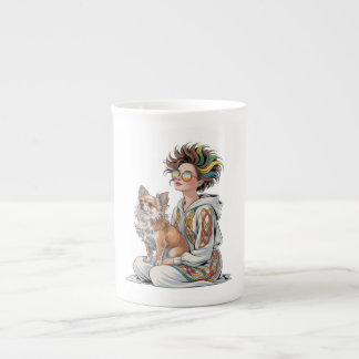 Tasse En Porcelaine j'adore mon chihuahua