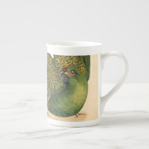 Tasse En Porcelaine James Sowerby Parrot terrestre, Psittacus terrestr