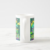 Tasse En Porcelaine Jardin fleuri (Dos)