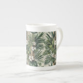 Tasse En Porcelaine Jardins et bâtiments écologiques en Harmonie (Devant droit)