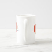 Tasse En Porcelaine Je t'aime (Dos)