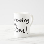 Tasse En Porcelaine J'en prépare un mouillé (Devant droit)