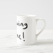 Tasse En Porcelaine J'en prépare un mouillé (Droite)