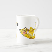 Tasse En Porcelaine Joli dessin animé Cheetah (Devant droit)