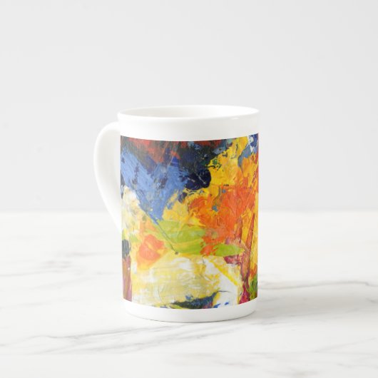 Tasse En Porcelaine Jour de la course (Devant gauche)