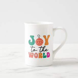 Tasse En Porcelaine Joy to The World - Christmas Design-50835
