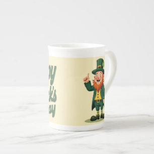 Tasse En Porcelaine Joyeuse Saint-Patrick Mignon Lutins