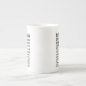 Tasse En Porcelaine Joyeux 20ème anniversaire de la Chine Mariage (Devant)